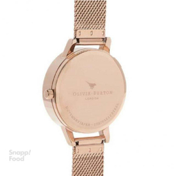 ساعت مچی عقربه ای زنانه الیویا (Olivia Burton) مدل OB16CH01 جنس بدنه فلز رنگ رزگلد