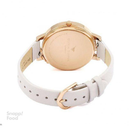 ساعت مچی عقربه ای زنانه الیویا (Olivia Burton) مدل OB16CB06 جنس بدنه استیل رنگ سفید