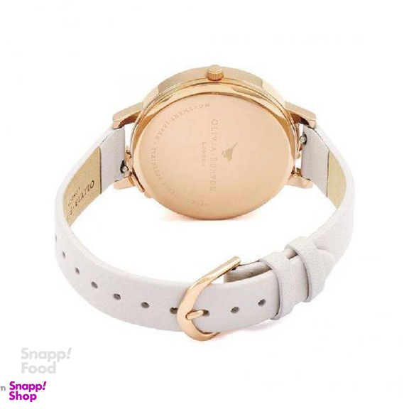ساعت مچی عقربه ای زنانه الیویا (Olivia Burton) مدل OB16CB06 جنس بدنه استیل رنگ سفید