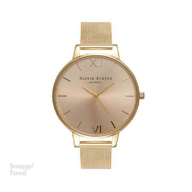 ساعت مچی عقربه ای زنانه الیویا (Olivia Burton) مدل OB16BD103 جنس بدنه فلز رنگ طلایی