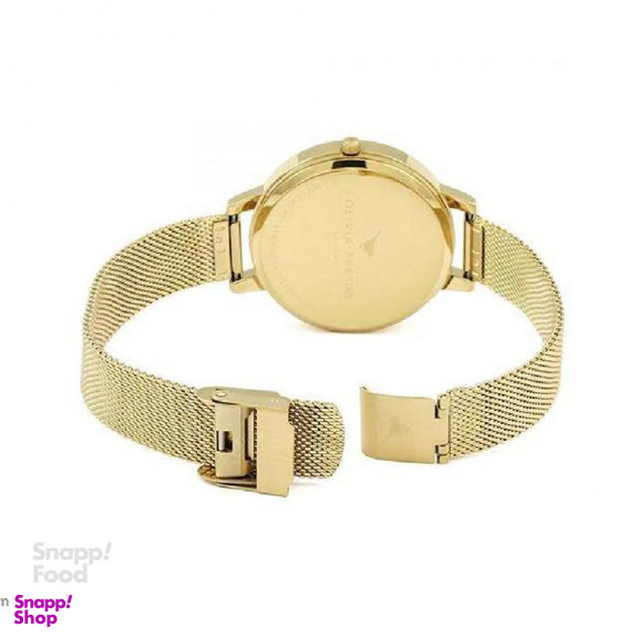 ساعت مچی عقربه ای زنانه الیویا (Olivia Burton) مدل OB16BD103 جنس بدنه فلز رنگ طلایی