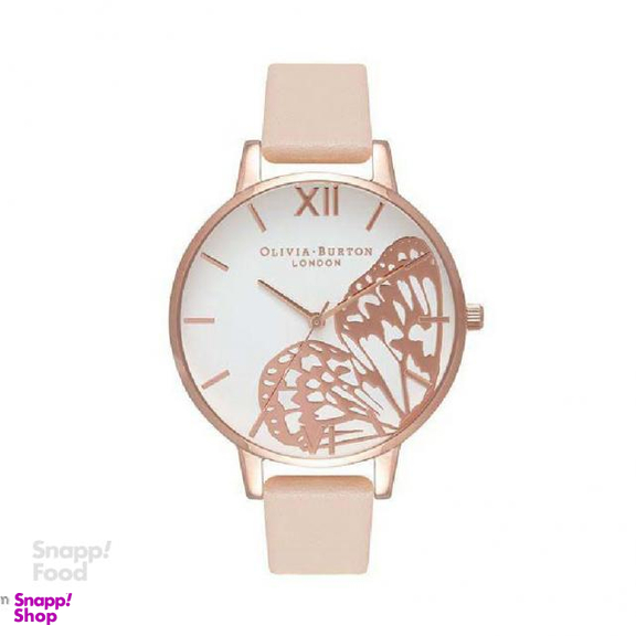 ساعت مچی عقربه ای زنانه الیویا (Olivia Burton) مدل OB16AM94 جنس بدنه استیل رنگ صورتی