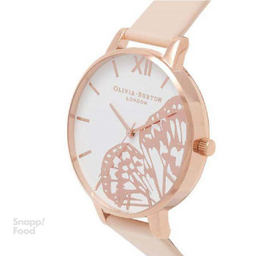 ساعت مچی عقربه ای زنانه الیویا (Olivia Burton) مدل OB16AM94 جنس بدنه استیل رنگ صورتی