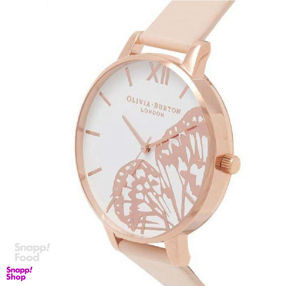 ساعت مچی عقربه ای زنانه الیویا (Olivia Burton) مدل OB16AM94 جنس بدنه استیل رنگ صورتی
