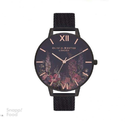 ساعت مچی عقربه ای زنانه الیویا (Olivia Burton) مدل OB16AD29 جنس بدنه استیل رنگ مشکی