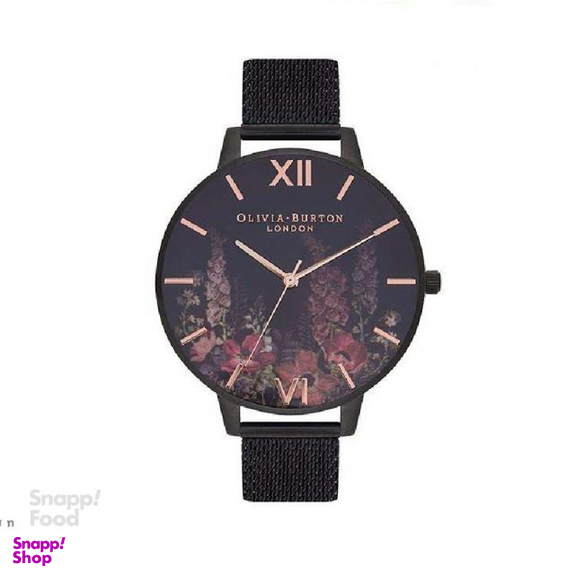 ساعت مچی عقربه ای زنانه الیویا (Olivia Burton) مدل OB16AD29 جنس بدنه استیل رنگ مشکی