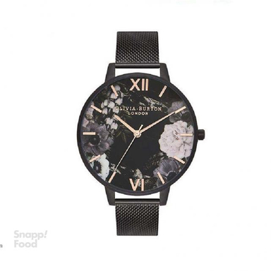 ساعت مچی عقربه ای زنانه الیویا (Olivia Burton) مدل OB16AD21 جنس بدنه استیل رنگ مشکی