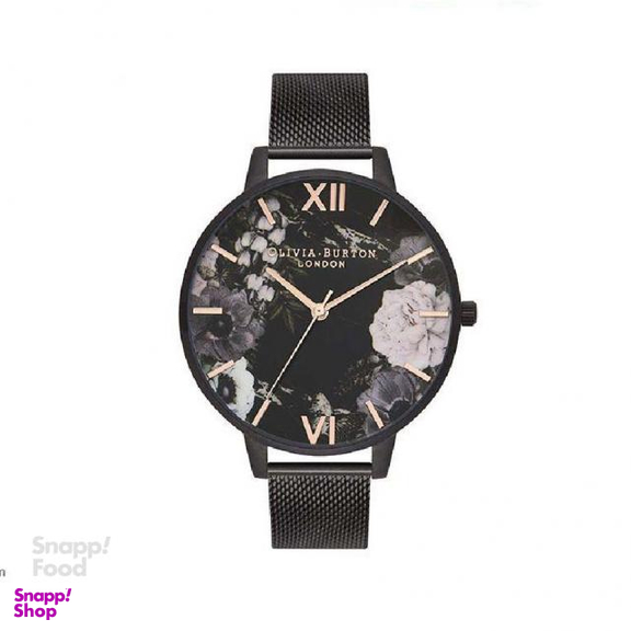 ساعت مچی عقربه ای زنانه الیویا (Olivia Burton) مدل OB16AD21 جنس بدنه استیل رنگ مشکی