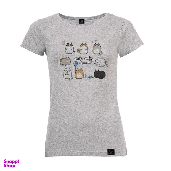 تی شرت زنانه 27 مدل Cute Cats کد V29