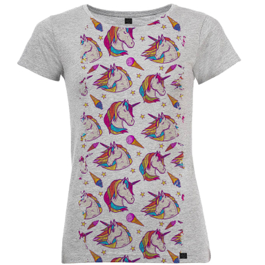 تی شرت زنانه 27 مدل Unicorn کد Jp08