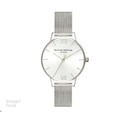 ساعت مچی عقربه ای زنانه الیویا (Olivia Burton) مدل OB16MD86 جنس بدنه فلز رنگ نقره ای