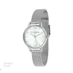 ساعت مچی عقربه ای زنانه الیویا (Olivia Burton) مدل OB16MD86 جنس بدنه فلز رنگ نقره ای