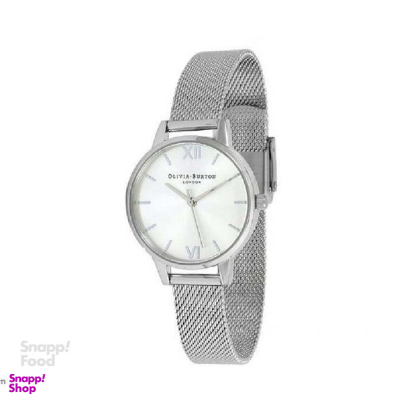 ساعت مچی عقربه ای زنانه الیویا (Olivia Burton) مدل OB16MD86 جنس بدنه فلز رنگ نقره ای