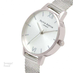 ساعت مچی عقربه ای زنانه الیویا (Olivia Burton) مدل OB16MD86 جنس بدنه فلز رنگ نقره ای