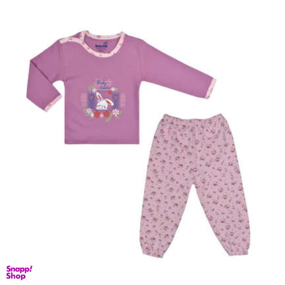 ست تی شرت و شلوار نوزادی بی بی وان (Baby One) مدل خرگوش کد 1