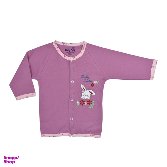 ست 3 تکه لباس نوزادی بی بی وان (Baby One) مدل خرگوش کد 1