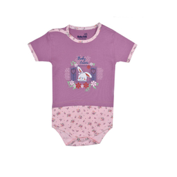 ست 3 تکه لباس نوزادی بی بی وان (Baby One) مدل خرگوش کد 1