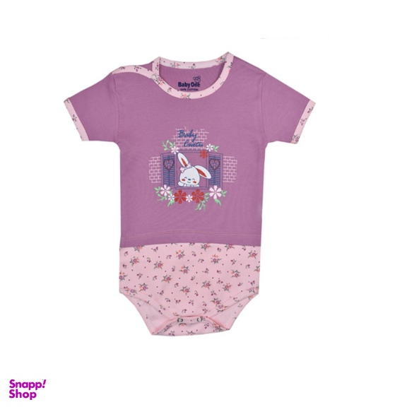ست 3 تکه لباس نوزادی بی بی وان (Baby One) مدل خرگوش کد 1