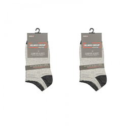 جوراب ساق کوتاه کشی مردانه دل مد (Delmod) کد 249016219 فری سایز بسته 2 عددی