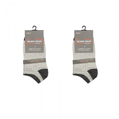جوراب ساق کوتاه کشی مردانه دل مد (Delmod) کد 249016219 فری سایز بسته 2 عددی