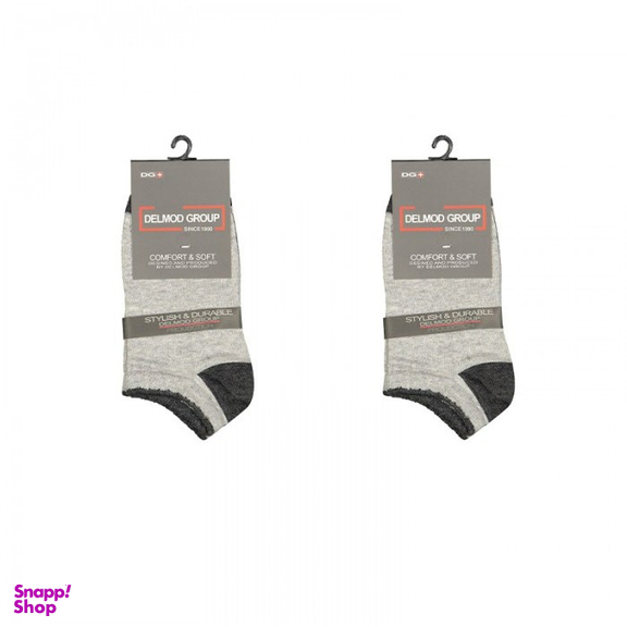 جوراب ساق کوتاه کشی مردانه دل مد (Delmod) کد 249016219 فری سایز بسته 2 عددی
