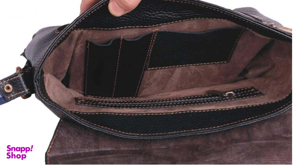 کیف دوشی چرم ما مدل H کد 517612