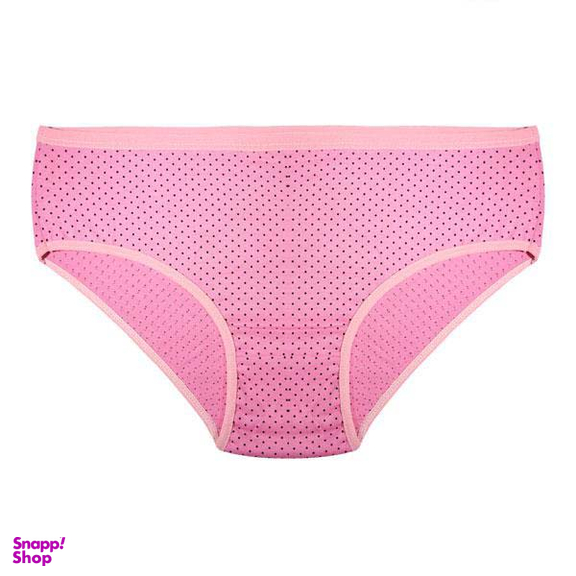 شورت زنانه اسلیپ (Slip) طرح نقطه مدل RG-INL 142 رنگ صورتی