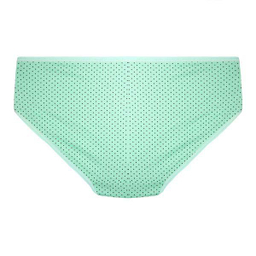 شورت زنانه اسلیپ (Slip) طرح نقطه مدل RG-INL 141 رنگ فیروزه ای