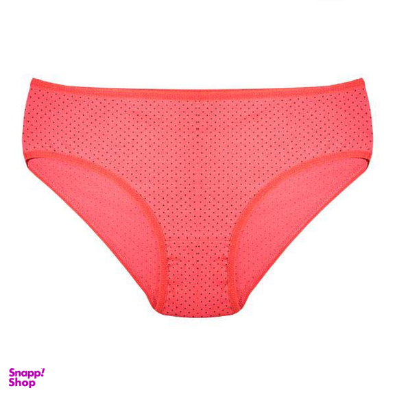 شورت زنانه اسلیپ (Slip) طرح نقطه مدل RG-INL 140 رنگ قرمز