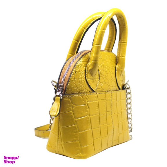 کیف دوشی زنانه چرم آرا مدل d076