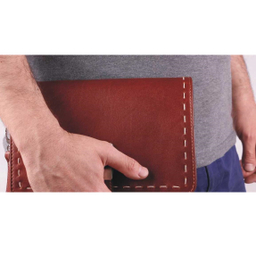 کیف دستی چرم ما مدل زیر بند قفل کد 606198