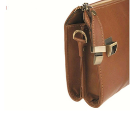 کیف دستی چرم طبیعی چرم ما مدل قفل ناخنی کد 529000