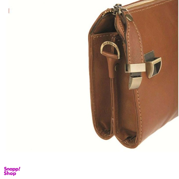 کیف دستی چرم طبیعی چرم ما مدل قفل ناخنی کد 529000