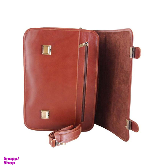 کیف اداری چرم طبیعی چرم بارز مدل DL39