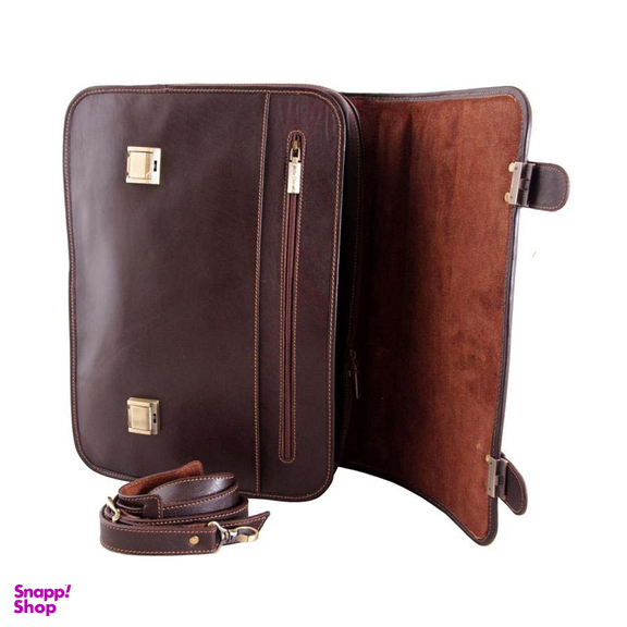 کیف اداری چرم طبیعی چرم بارز مدل DL39