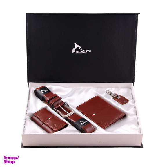 ست هدیه مردانه چرم بارز کد DS54