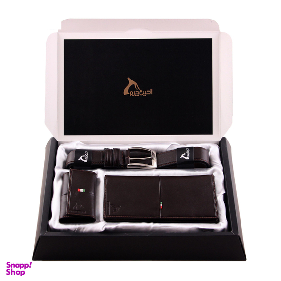 ست هدیه مردانه چرم بارز کد DS55