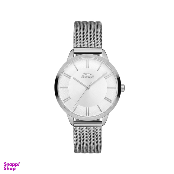 ساعت مچی زنانه اصل اسلازنجر (Slazenger) مدل SL096132304 رنگ نقره ای