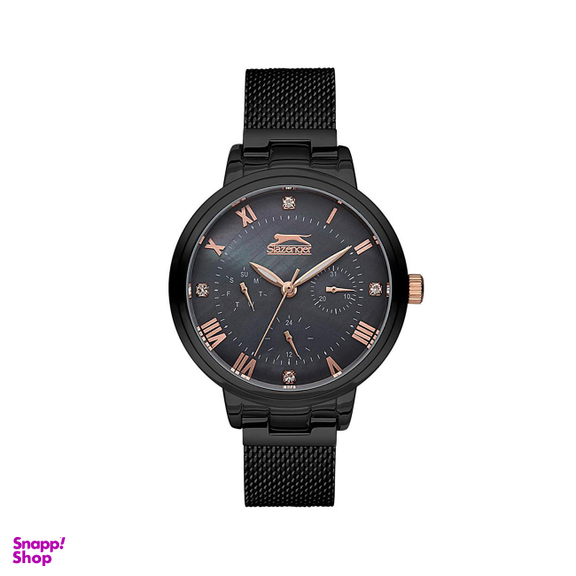 ساعت مچی زنانه اصل اسلازنجر (Slazenger) مدل SL096185402 رنگ مشکی
