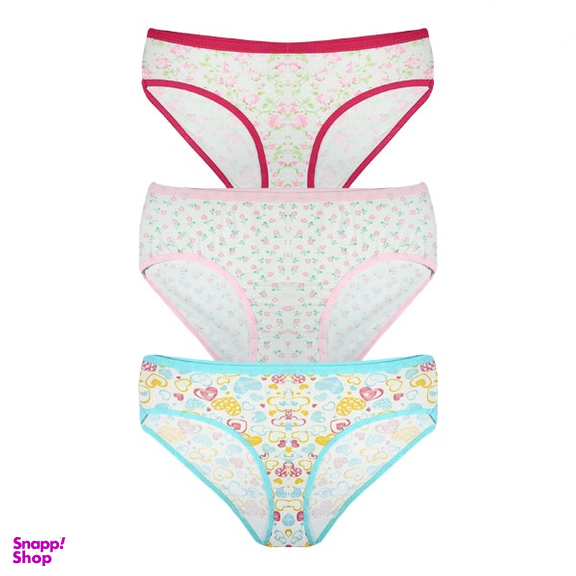 شورت زنانه اسلیپ (Slip) نهال مدل RG-INL 152 مجموعه 3 عددی