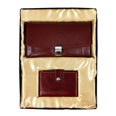 ست هدیه کد 5000 رنگ زرشکی