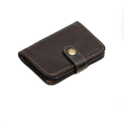 ست هدیه دو تکه چرم آرتان کد AR07003 رنگ قهوه ای تیره