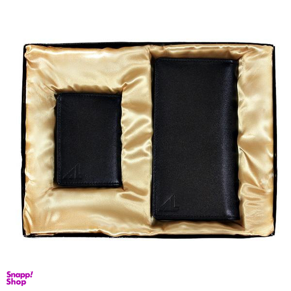 ست هدیه چرم آرتان کد ALM111 رنگ مشکی