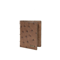 کیف جیبی ژاو طرح شتر مرغی رنگ قهوه ای