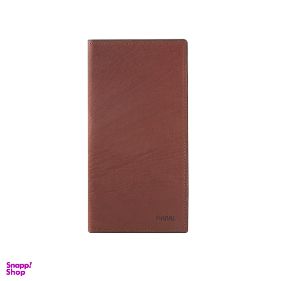 کیف جیبی ژاو طرح شتر مرغی رنگ قهوه ای