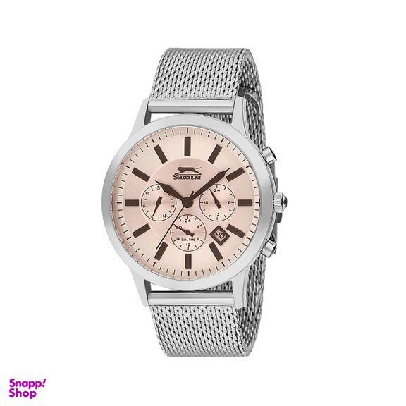 ساعت مچی مردانه اصل اسلازنجر (Slazenger) مدل SL096069201 رنگ نقره ای