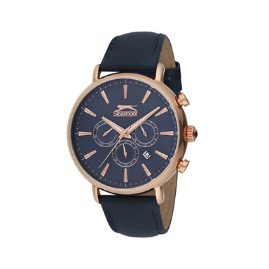 ساعت مچی مردانه اصل اسلازنجر (Slazenger) مدل SL096081201 رنگ سورمه ای