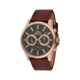 ساعت مچی مردانه اصل اسلازنجر (Slazenger) مدل SL096103203 رنگ قهوه ای