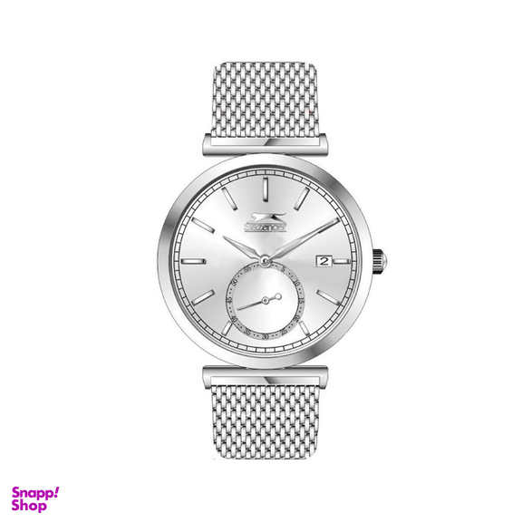 ساعت مچی مردانه اصل اسلازنجر (Slazenger) مدل SL096121201 رنگ نقره ای