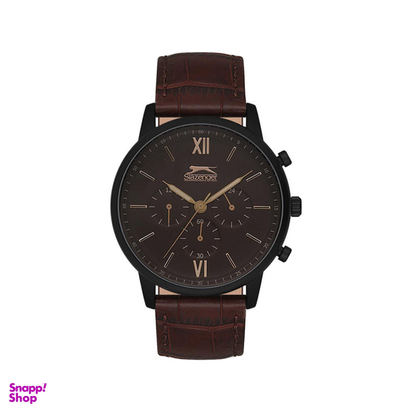 ساعت مچی مردانه اصل اسلازنجر (Slazenger) مدل SL096163204 رنگ قهوه ای